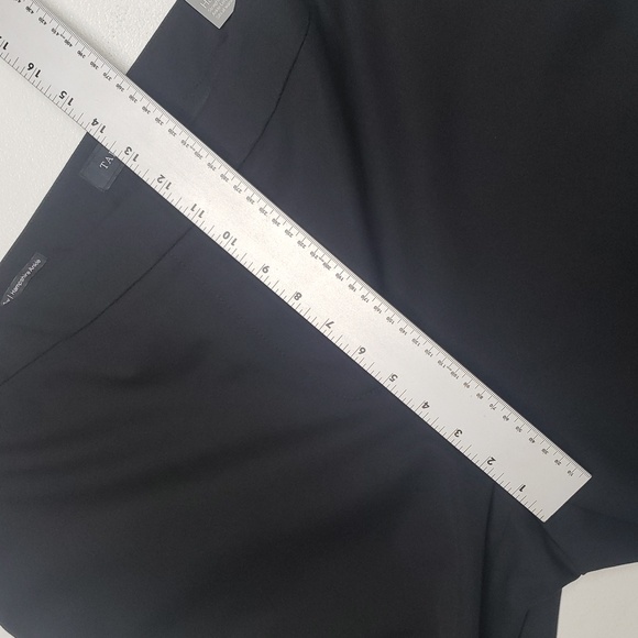 Talbots Hampshire Ankle Trouser Pants Straight Leg Ankle Lenght Black Womens 20W - Picture 11 of 13